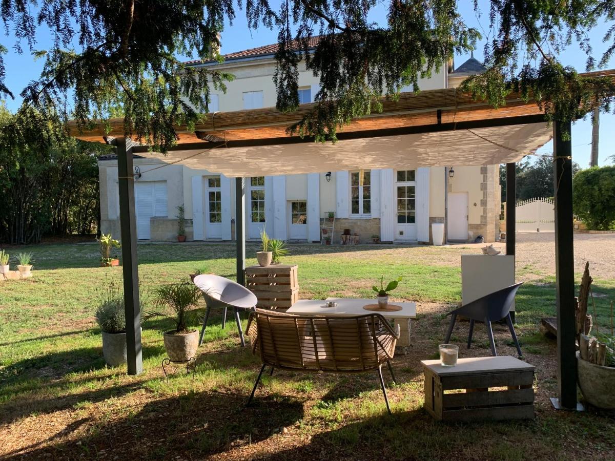 Suite Privative Abella - Aile De Maison Bourgeoise Ambares-et-Lagrave Екстер'єр фото
